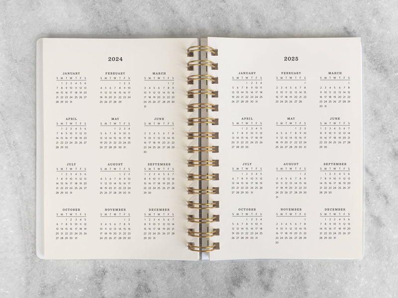 Favorite Story Hardcover Planner "24 | 25" 12-Month Planner - Mint Board Cover