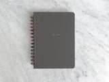 Favorite Story Hardcover Planner "24 | 25" Aug 2024 - July 2025 / gray 12-Month Planner - Mint Board Cover