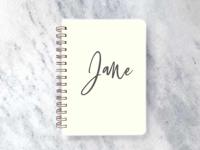 Favorite Story Planner Personalized Aug 2023 - July 2024 / Ivory 12-Month Planner - Soft Cover