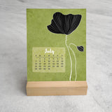 Favorite Story Desk Calendar Flora 2024 Desk Calendar
