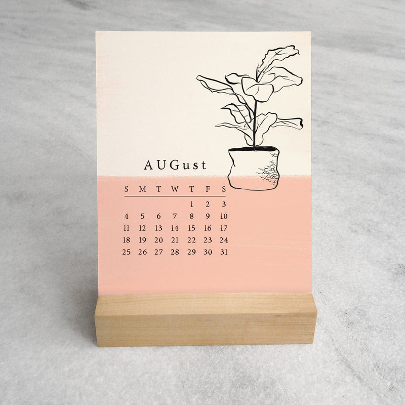 Favorite Story Desk Calendar Houseplants 2024 Desk Calendar