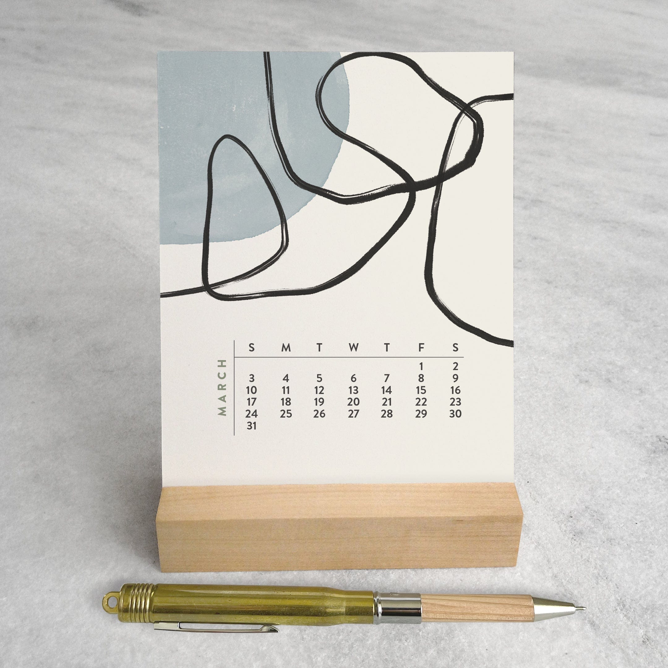 Favorite Story Desk Calendar La Ligne 2024 Desk Calendar