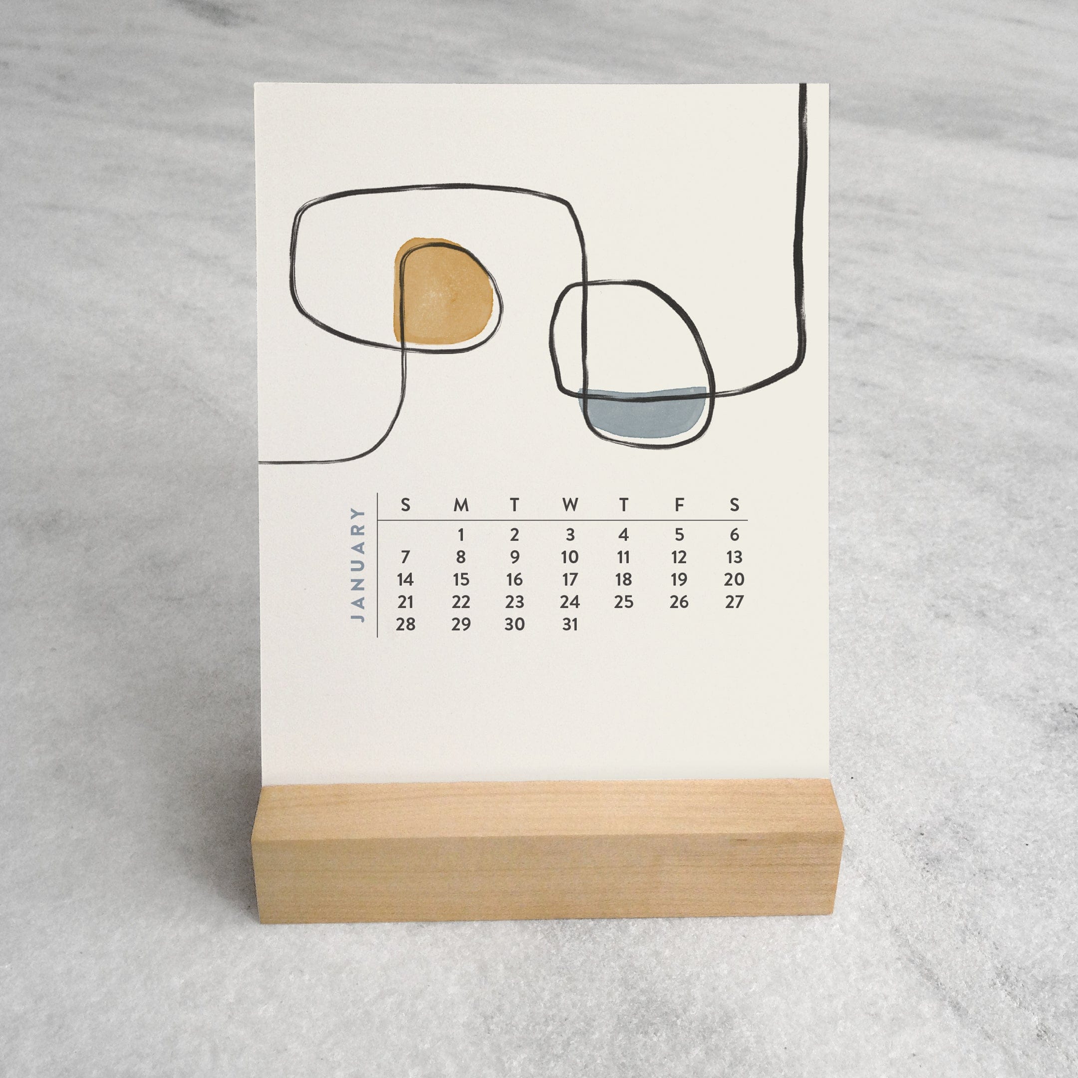 Favorite Story Desk Calendar La Ligne 2024 Desk Calendar