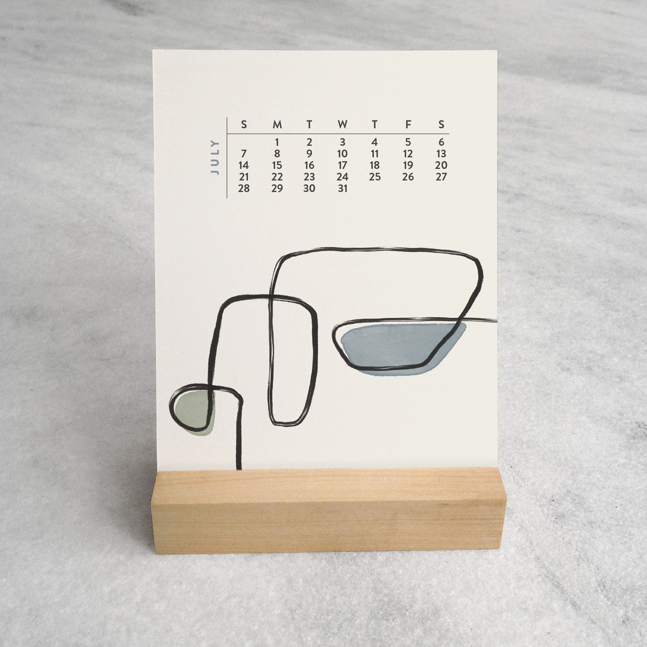 Favorite Story Desk Calendar La Ligne 2024 Desk Calendar