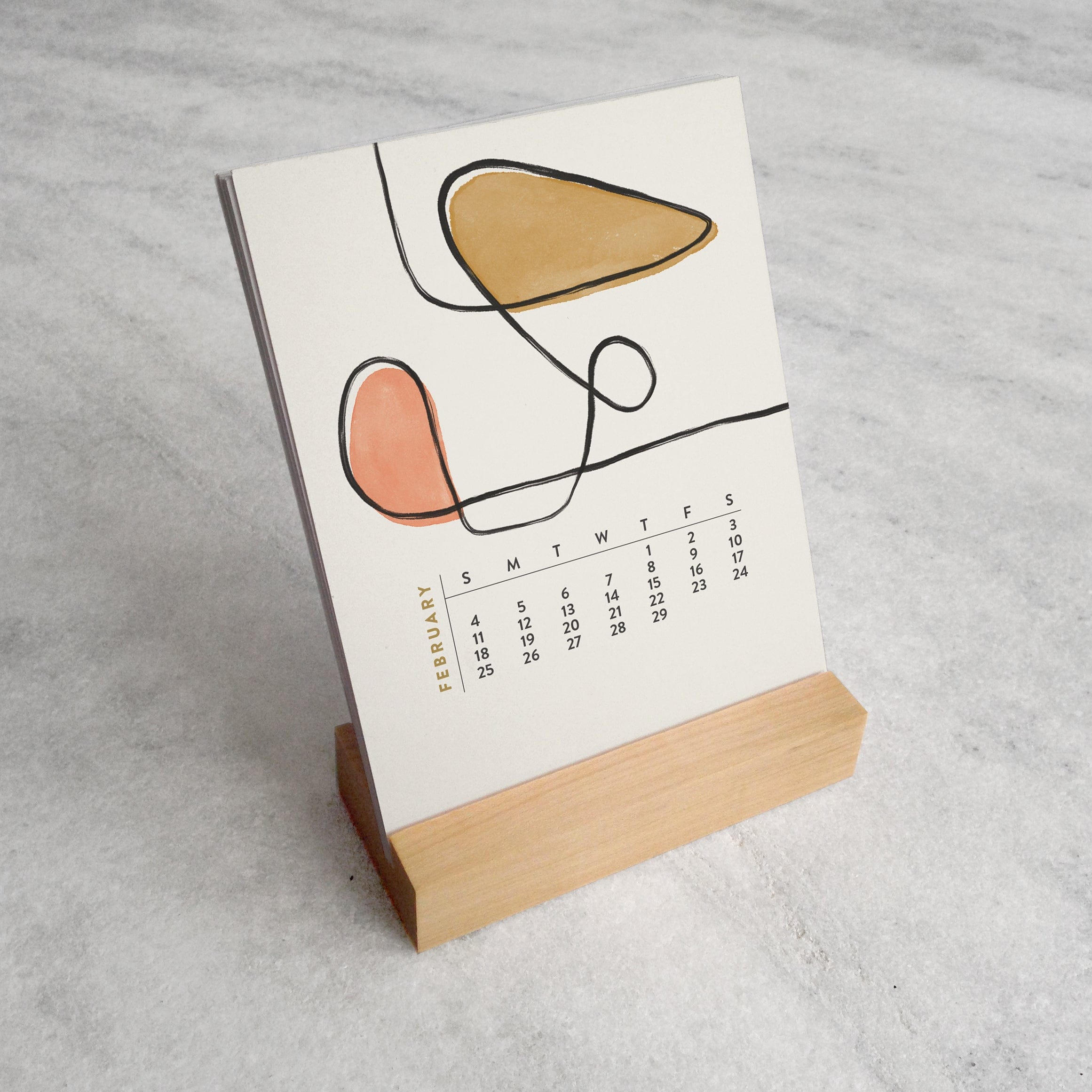 Favorite Story Desk Calendar La Ligne 2024 Desk Calendar