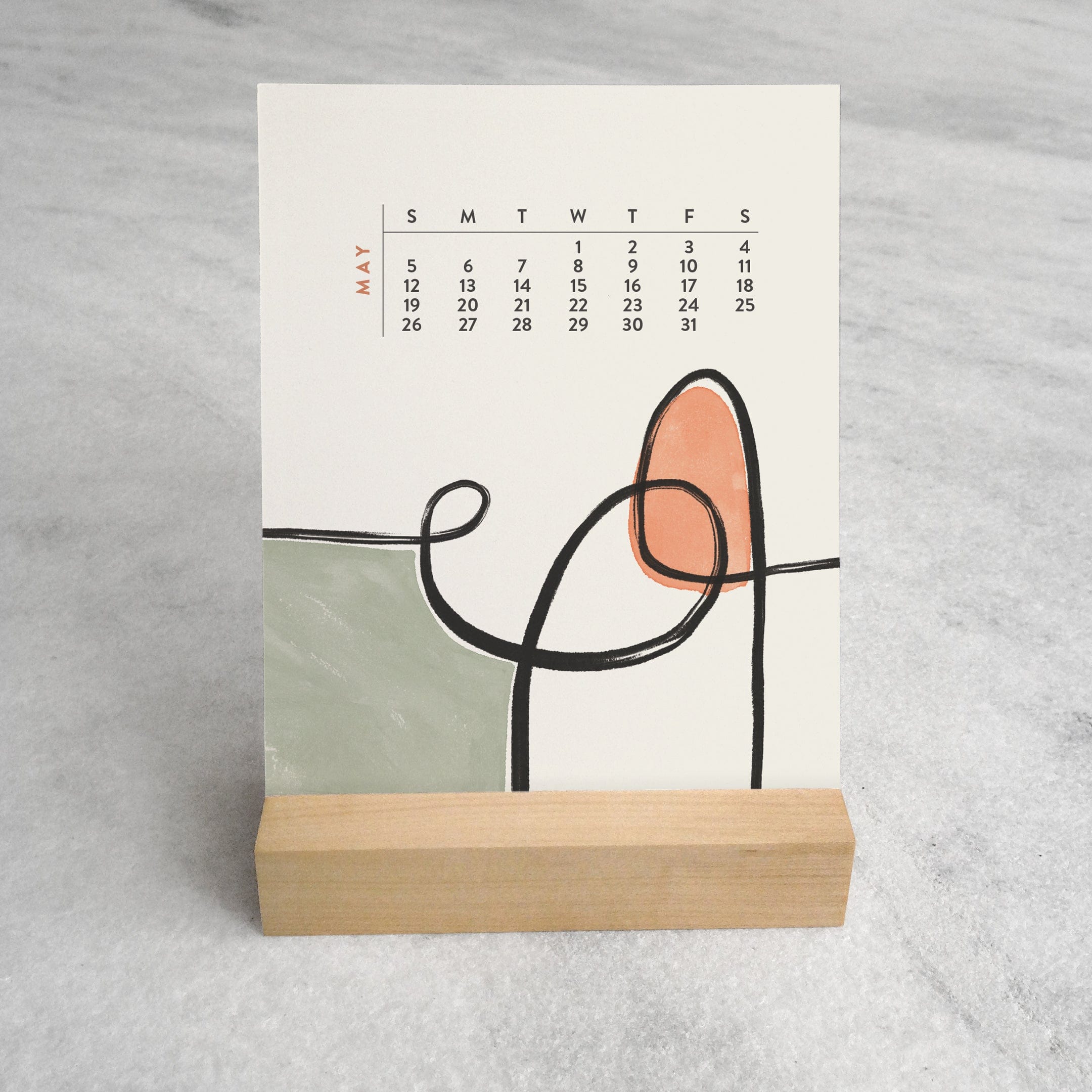 Favorite Story Desk Calendar La Ligne 2024 Desk Calendar
