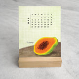 Favorite Story Desk Calendar Les Fruits 2024 Desk Calendar