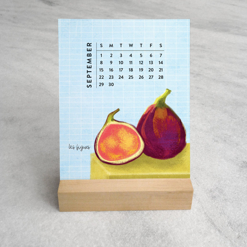 Favorite Story Desk Calendar Les Fruits 2024 Desk Calendar