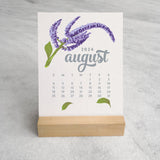 Favorite Story Desk Calendar Wildflower 2024 Desk Calendar