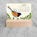 Favorite Story Mini Desk Calendar Feathered Friends 2024 Mini Desk Calendar