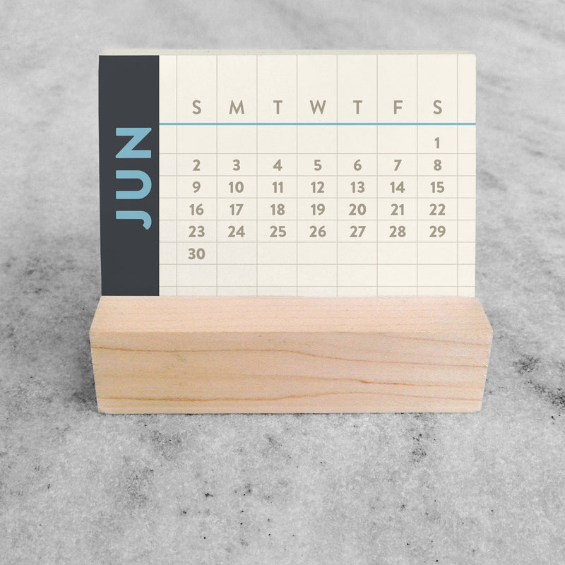 Favorite Story Mini Desk Calendar Grid 2024 Mini Desk Calendar
