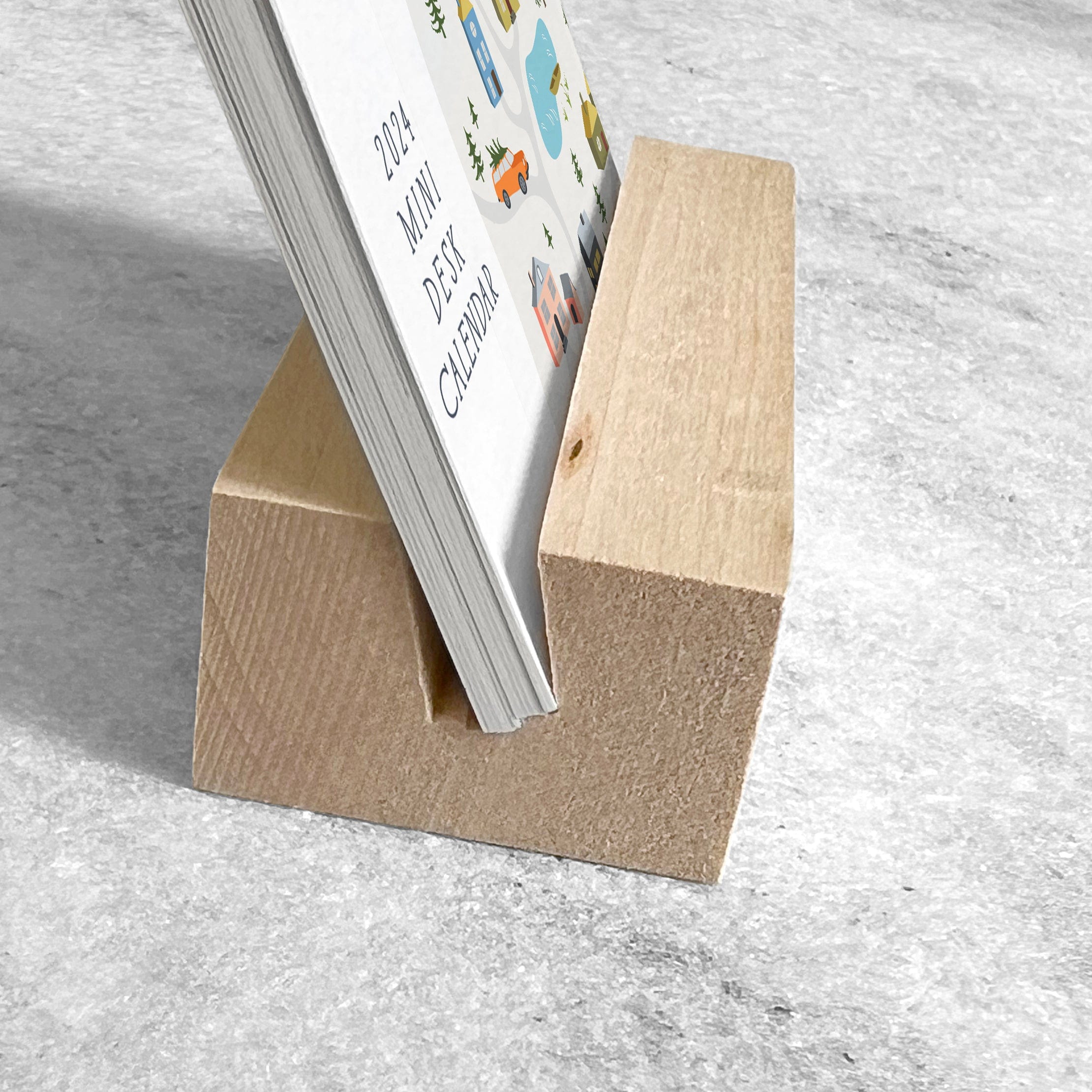 Favorite Story Mini Desk Calendar Village 2024 Mini Desk Calendar
