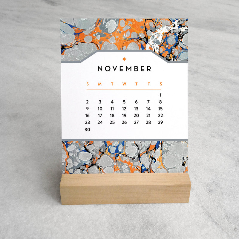 Favorite Story Desk Calendar Abstract 2025 Desk Calendar