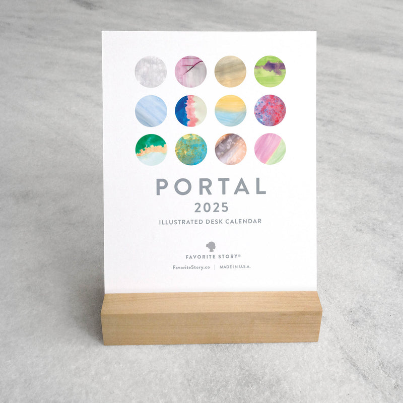 Favorite Story Desk Calendar Portal 2025 Desk Calendar