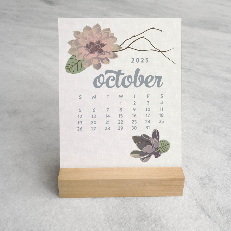 Favorite Story Desk Calendar Wildflower 2025 Desk Calendar