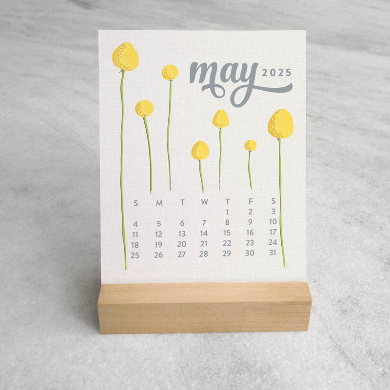 Favorite Story Desk Calendar Wildflower 2025 Desk Calendar