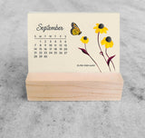 Favorite Story Mini Desk Calendar Botanicals 2025 Mini Desk Calendar