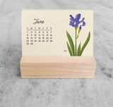 Favorite Story Mini Desk Calendar Botanicals 2025 Mini Desk Calendar