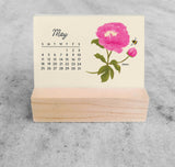 Favorite Story Mini Desk Calendar Botanicals 2025 Mini Desk Calendar