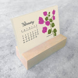 Favorite Story Mini Desk Calendar Botanicals 2025 Mini Desk Calendar