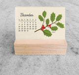 Favorite Story Mini Desk Calendar Botanicals 2025 Mini Desk Calendar