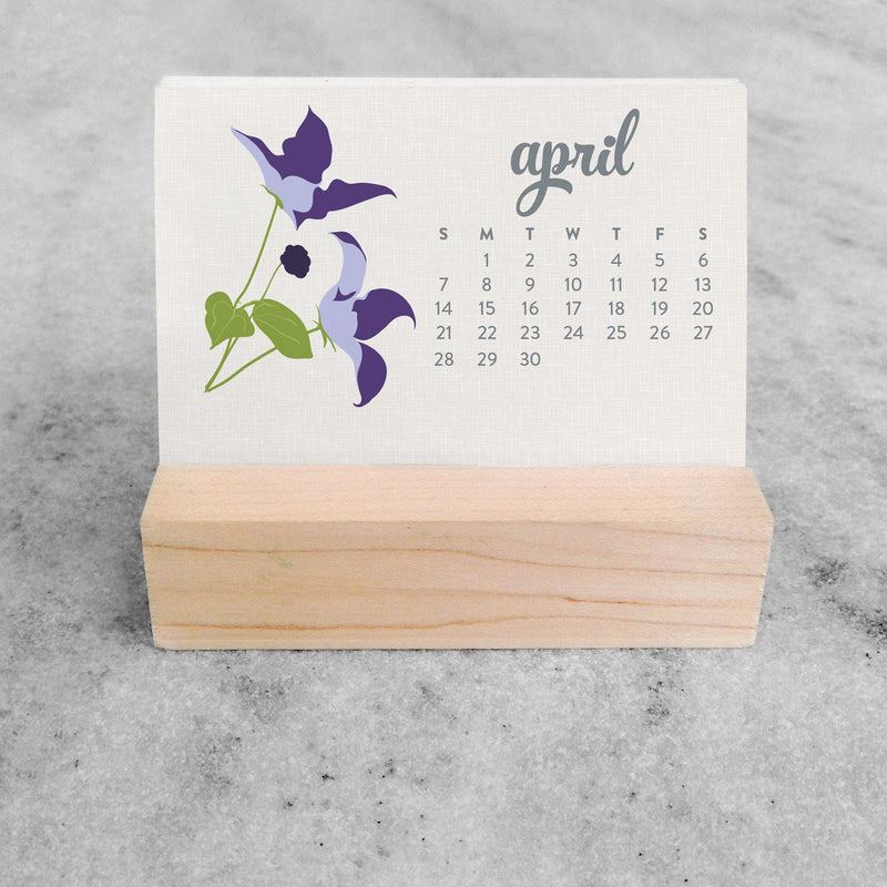 Favorite Story Mini Desk Calendar Wildflower 2025 Mini Desk Calendar