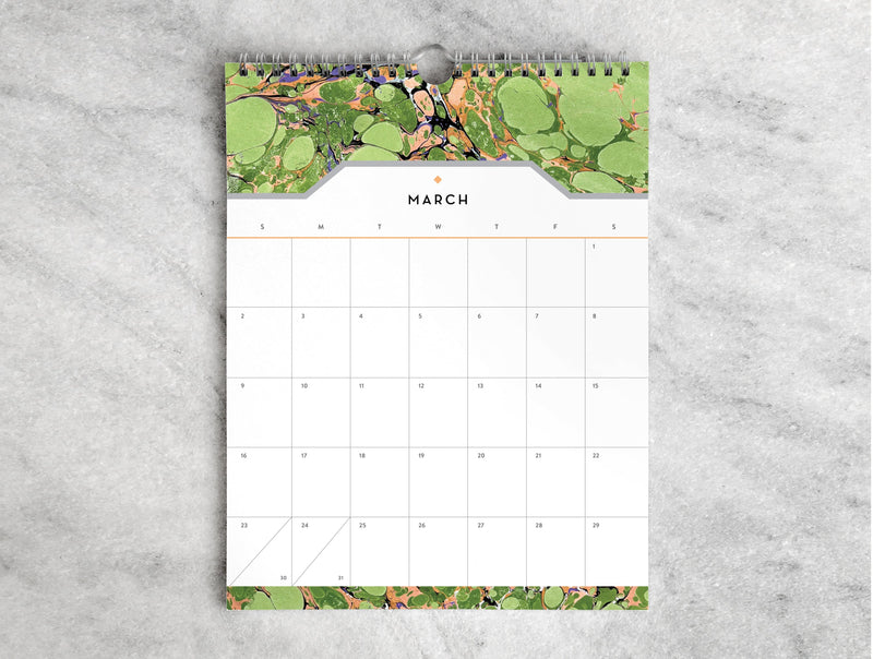 Favorite Story Wall Calendar Abstract 2025 Monthly Calendar