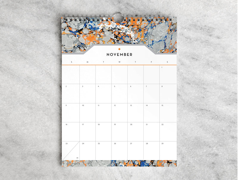 Favorite Story Wall Calendar Abstract 2025 Monthly Calendar