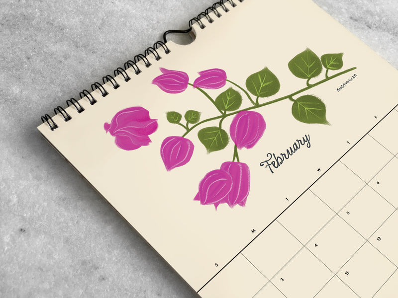 Favorite Story Monthly Calendar Botanicals 2025 2025 Monthly Calendar