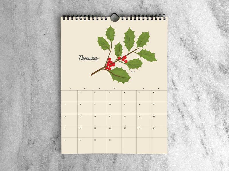 Favorite Story Monthly Calendar Botanicals 2025 2025 Monthly Calendar