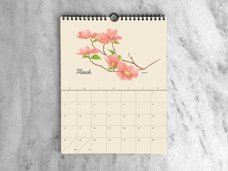 Favorite Story Monthly Calendar Botanicals 2025 2025 Monthly Calendar