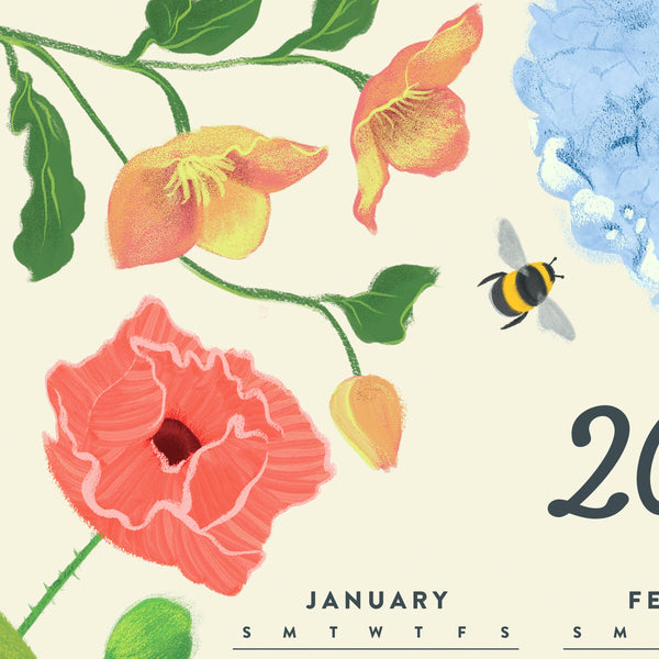 Favorite Story Wall Calendar Botanicals 2025 Year Calendar