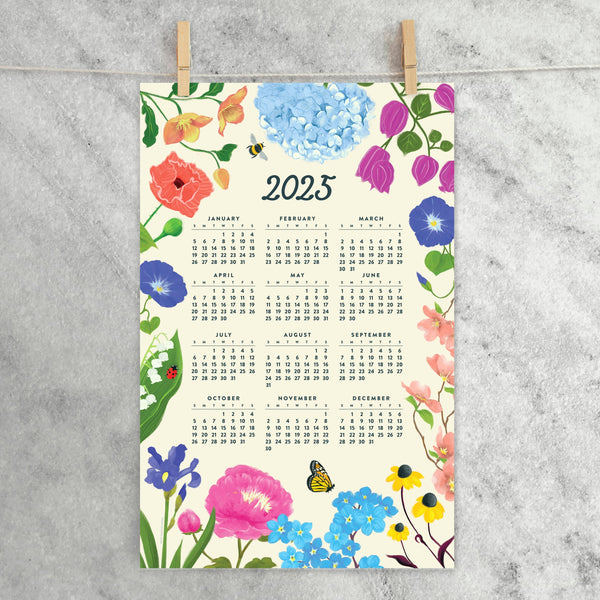 Favorite Story Wall Calendar Botanicals 2025 Year Calendar