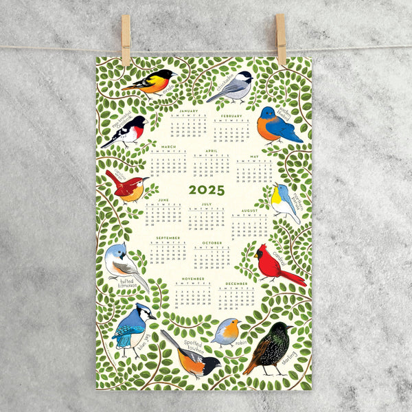 Favorite Story Wall Calendar Feathered Friends 2025 Year Calendar