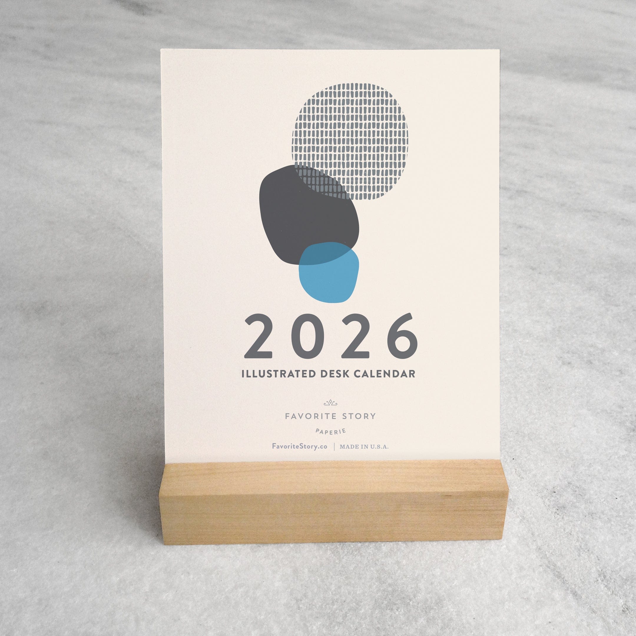 Favorite Story Desk Calendar Favorite Story 2026 Desk Calendar, Abstract