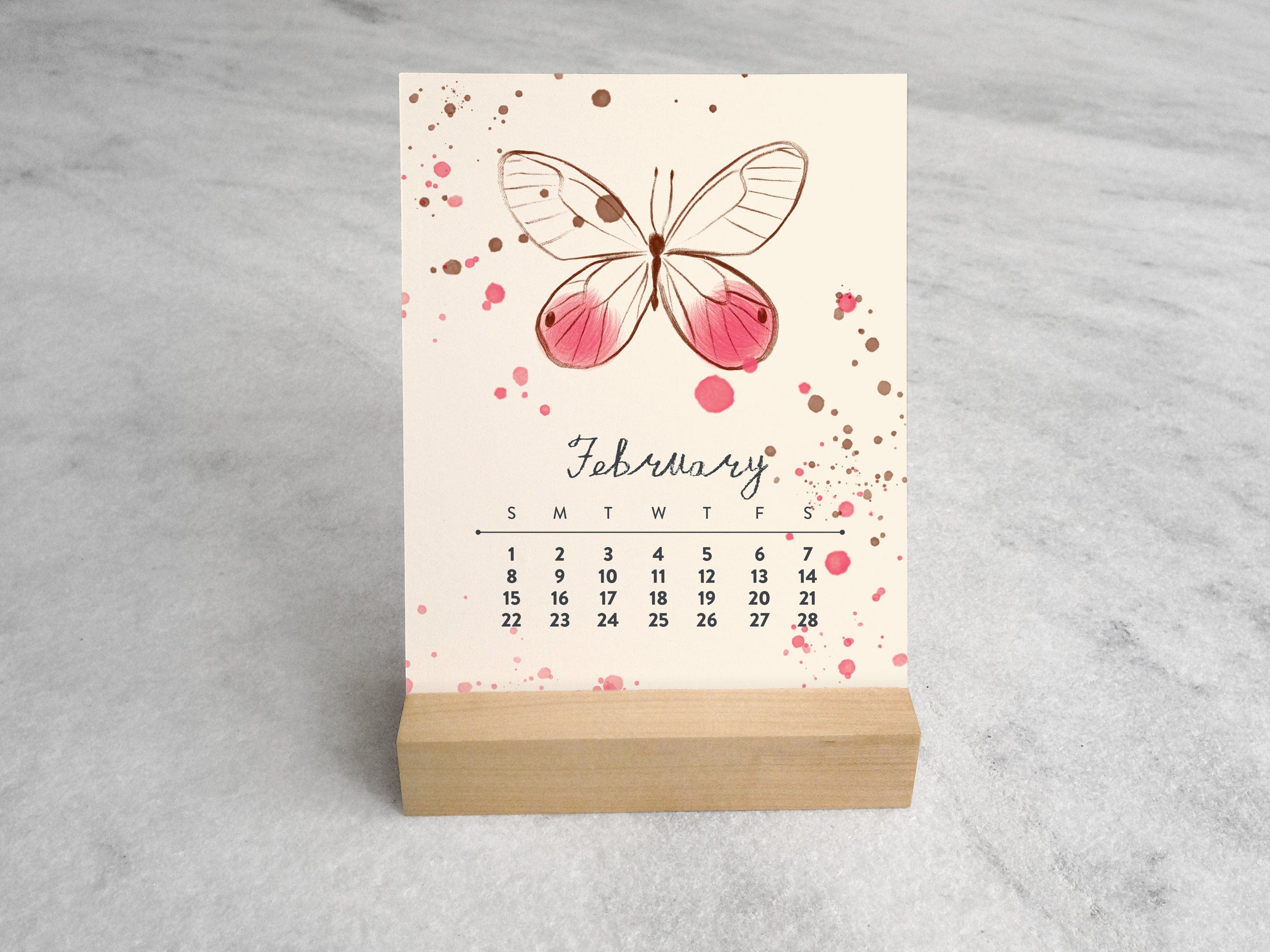 Favorite Story Desk Calendar Favorite Story 2026 Desk Calendar, Butterflies
