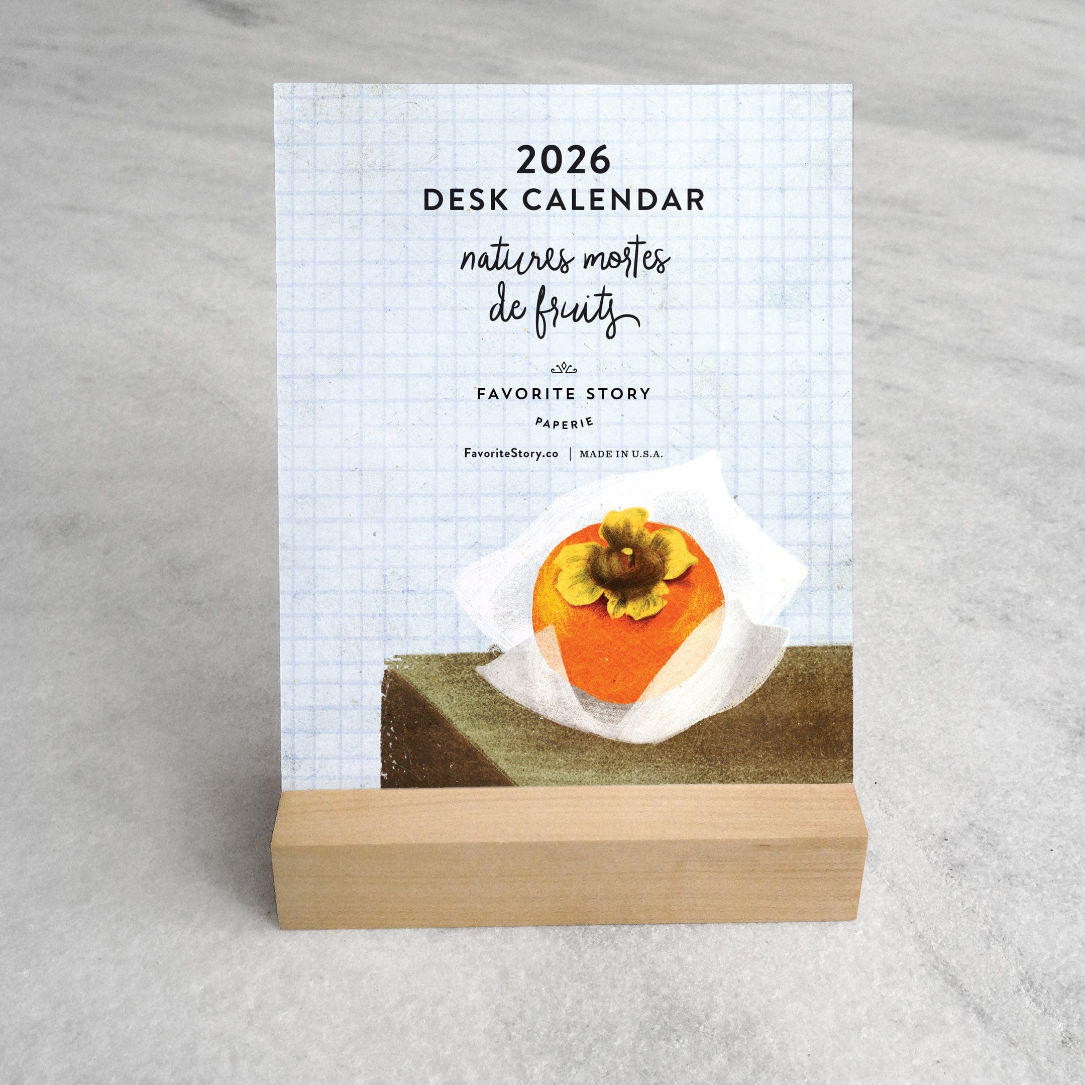 Favorite Story Desk Calendar Favorite Story 2026 Desk Calendar, Fruit