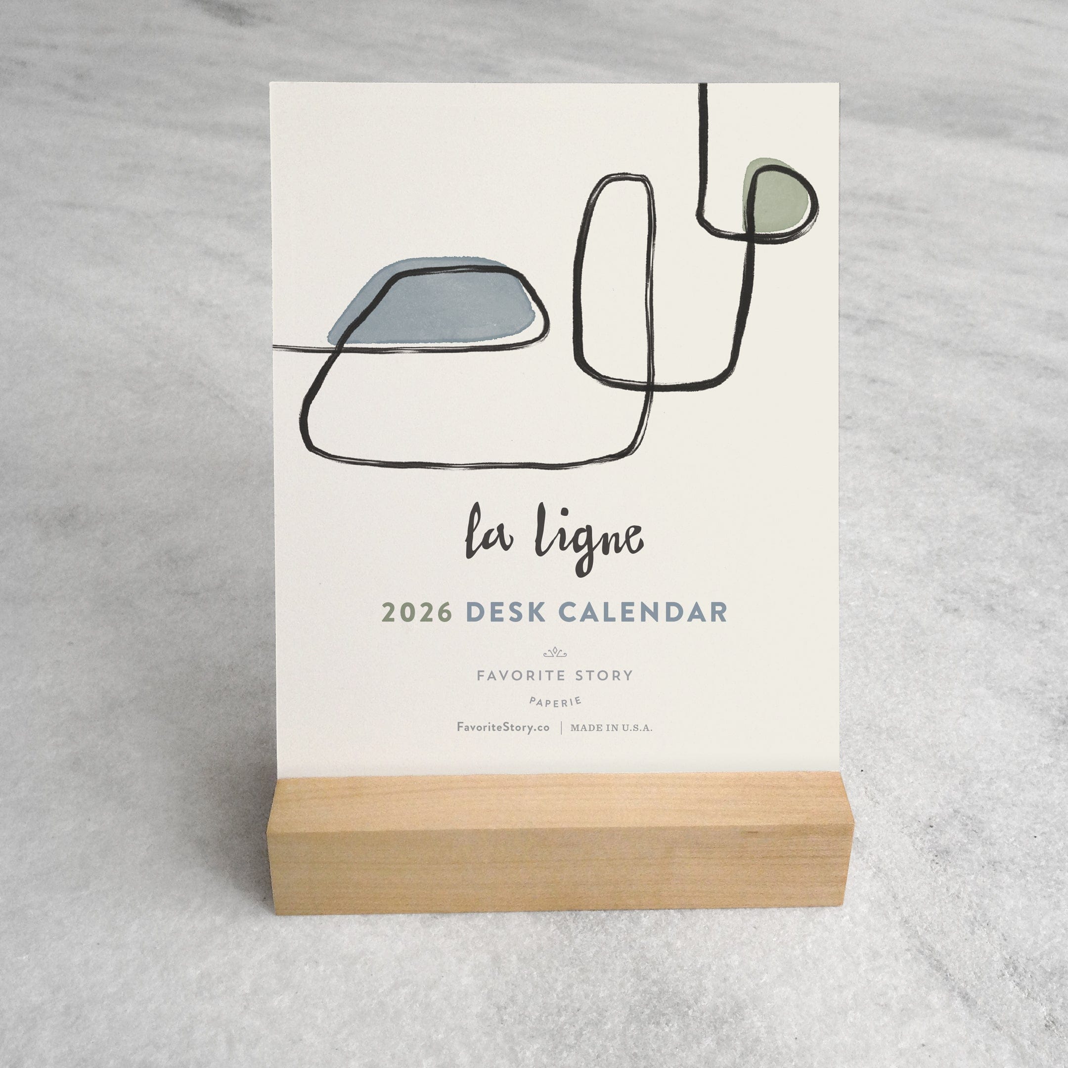 Favorite Story Desk Calendar Favorite Story 2026 Desk Calendar, La Ligne