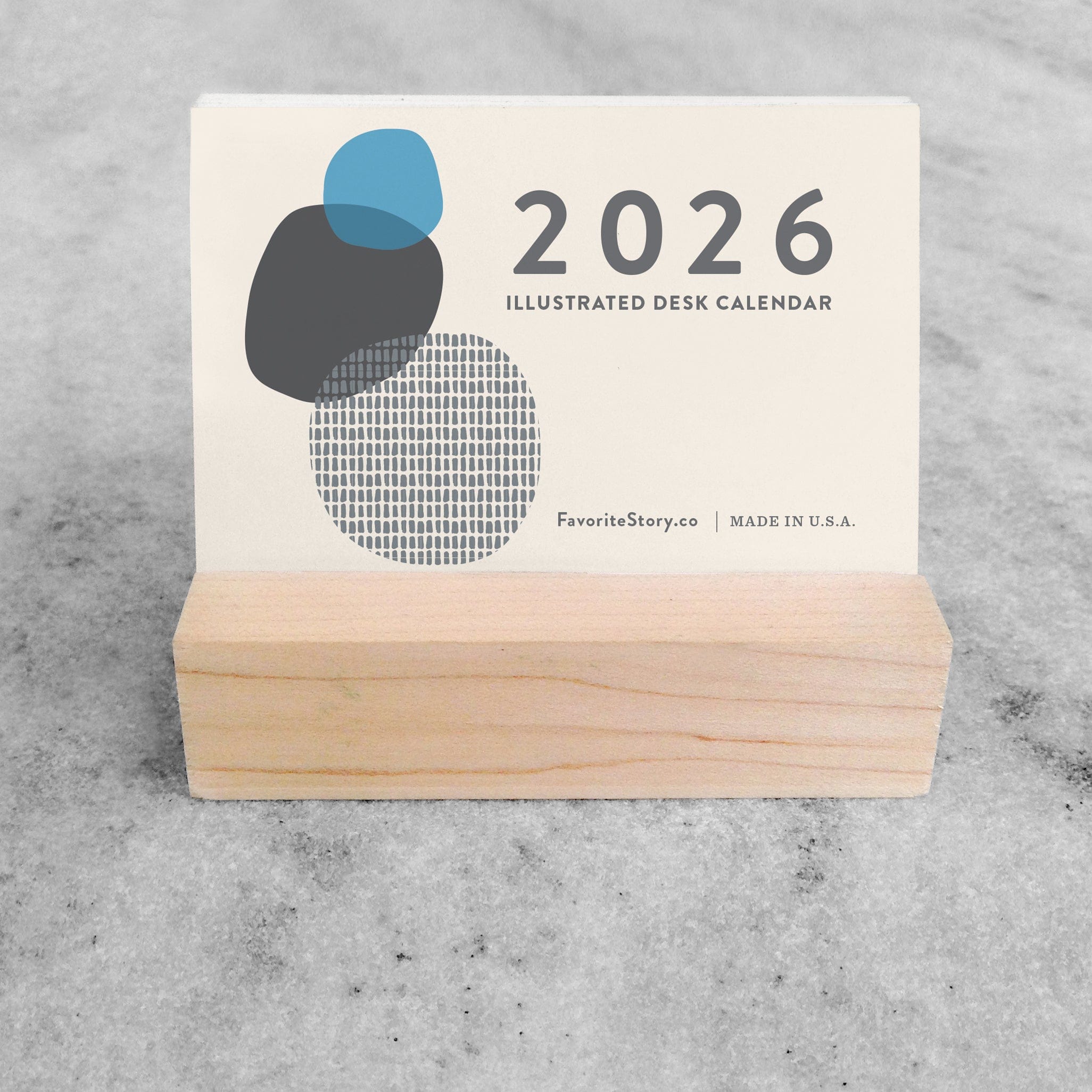 Favorite Story Mini Desk Calendar Favorite Story 2026 Mini Desk Calendar, Abstract