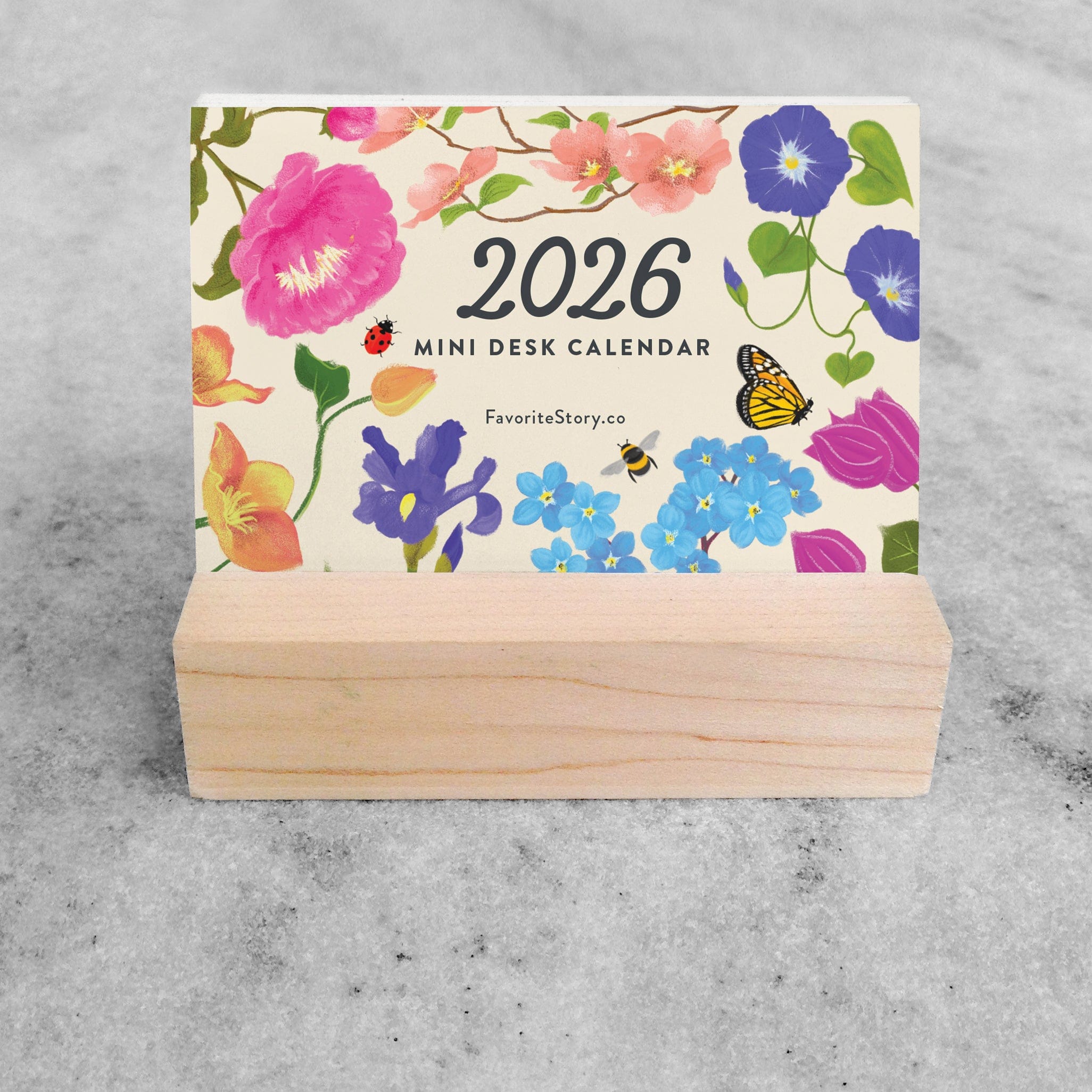 Favorite Story Mini Desk Calendar Favorite Story 2026 Mini Desk Calendar, Botanical