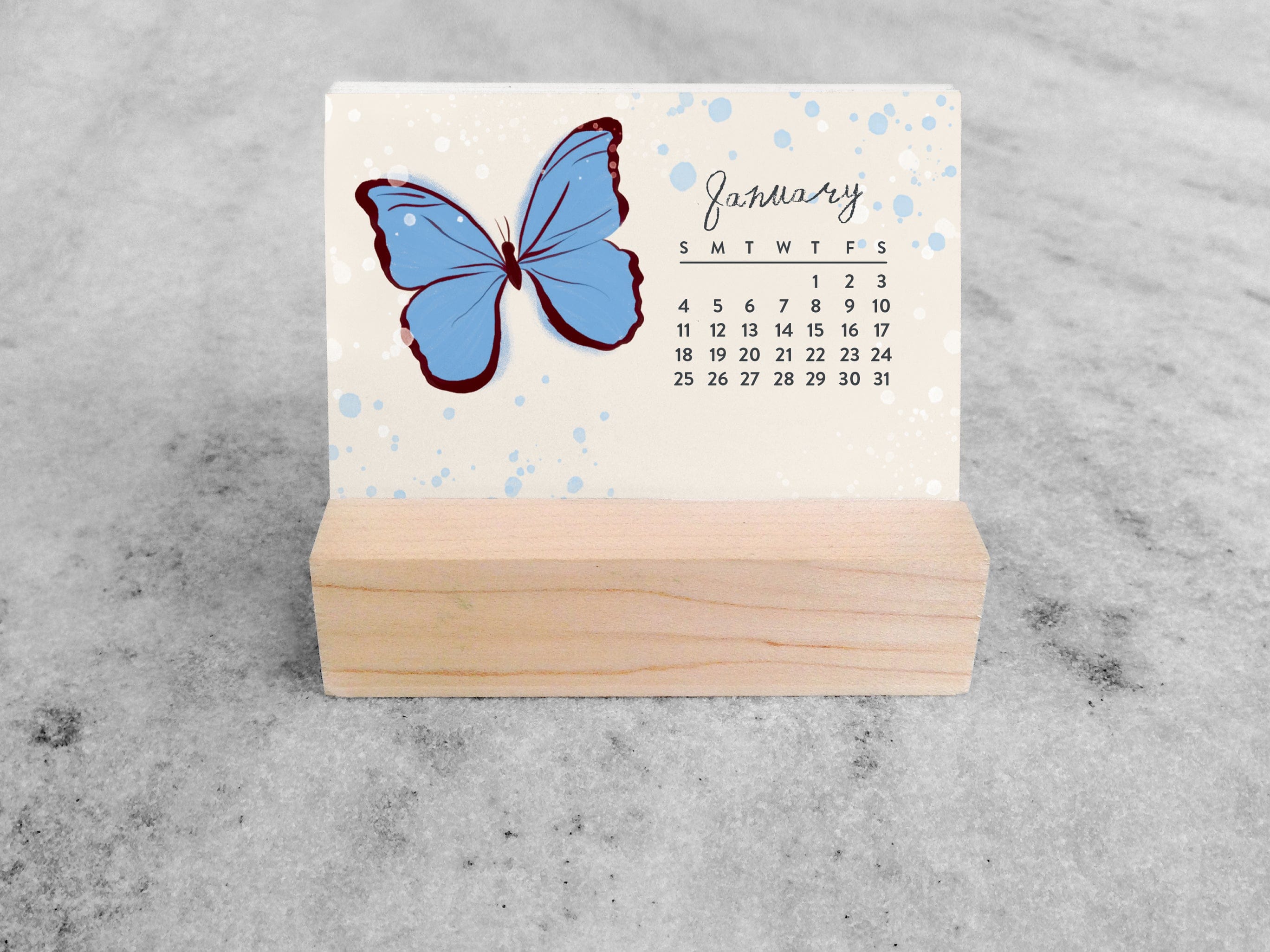 Favorite Story Mini Desk Calendar Favorite Story 2026 Mini Desk Calendar, Butterflies