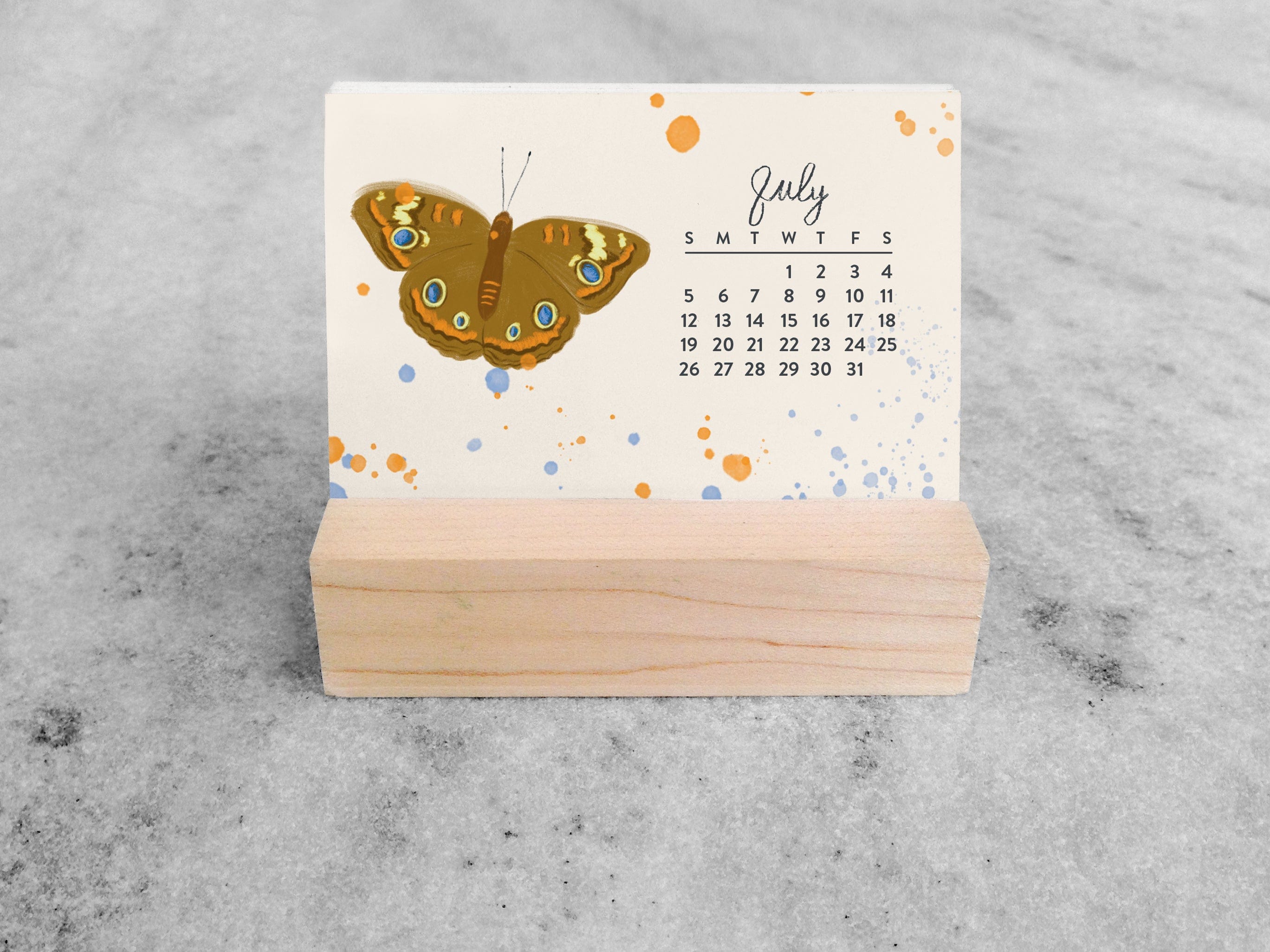 Favorite Story Mini Desk Calendar Favorite Story 2026 Mini Desk Calendar, Butterflies