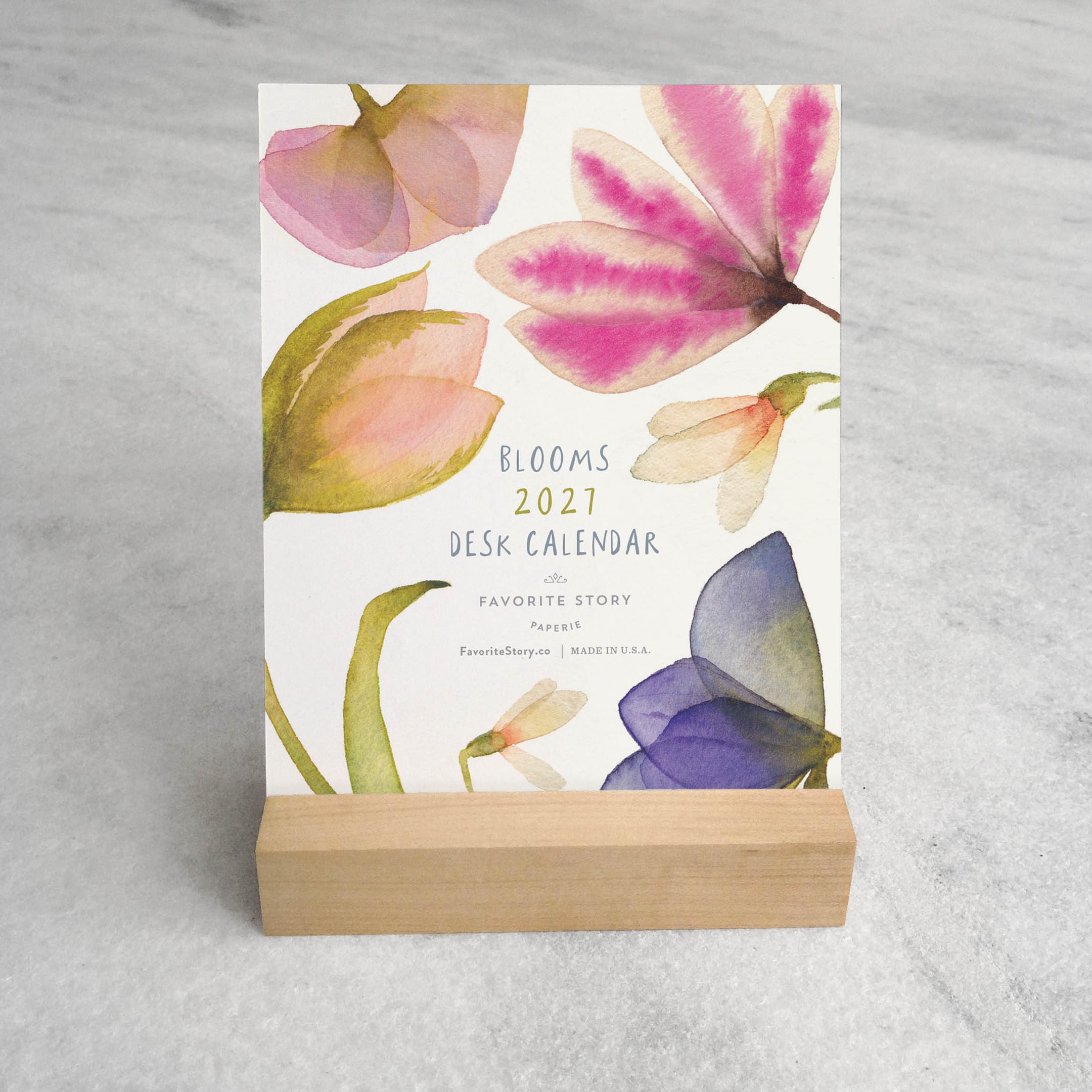 Favorite Story Desk Calendar Favorite Story 2027 Desk Calendar, Blooms
