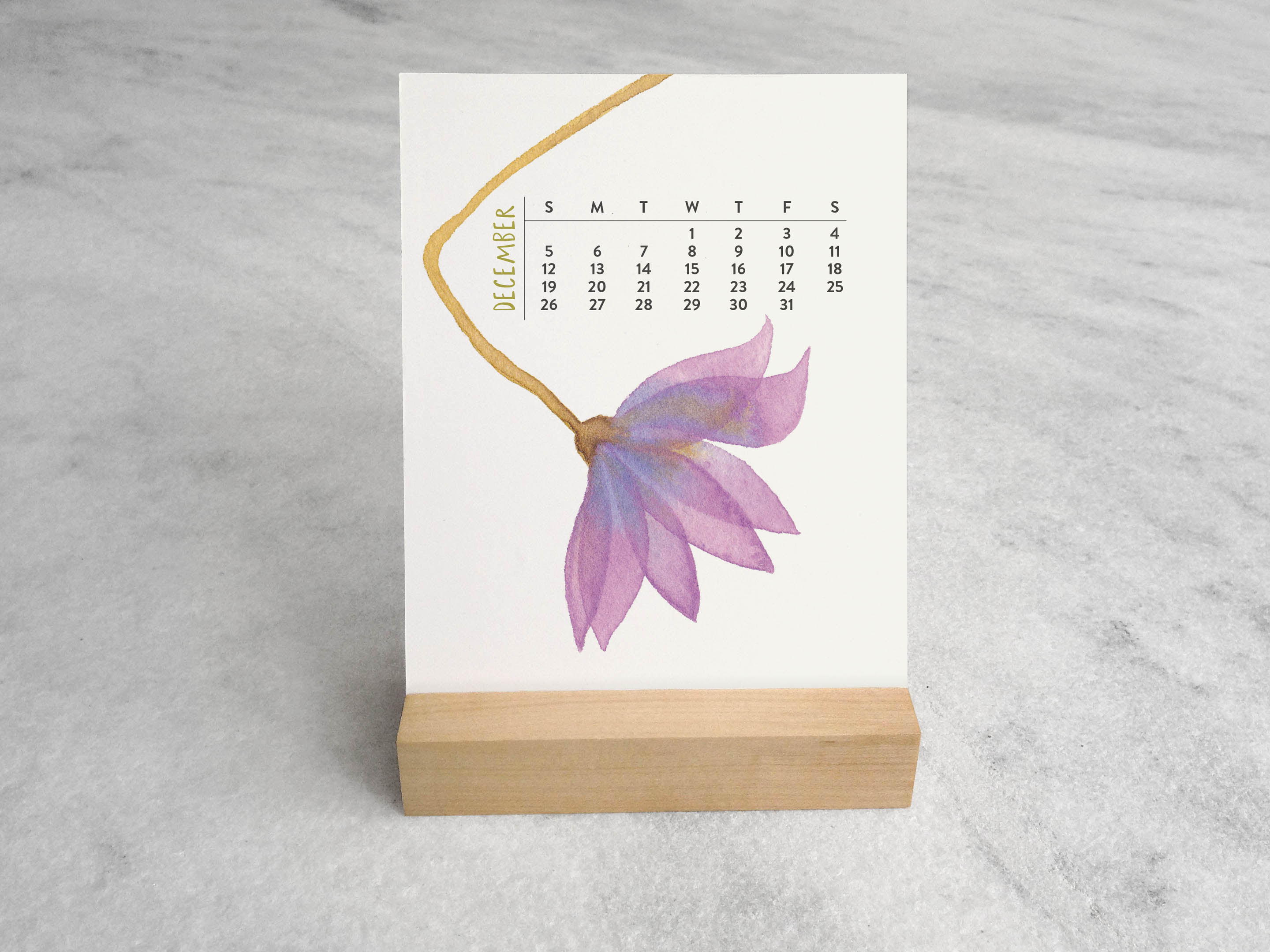 Favorite Story Desk Calendar Favorite Story 2027 Desk Calendar, Blooms