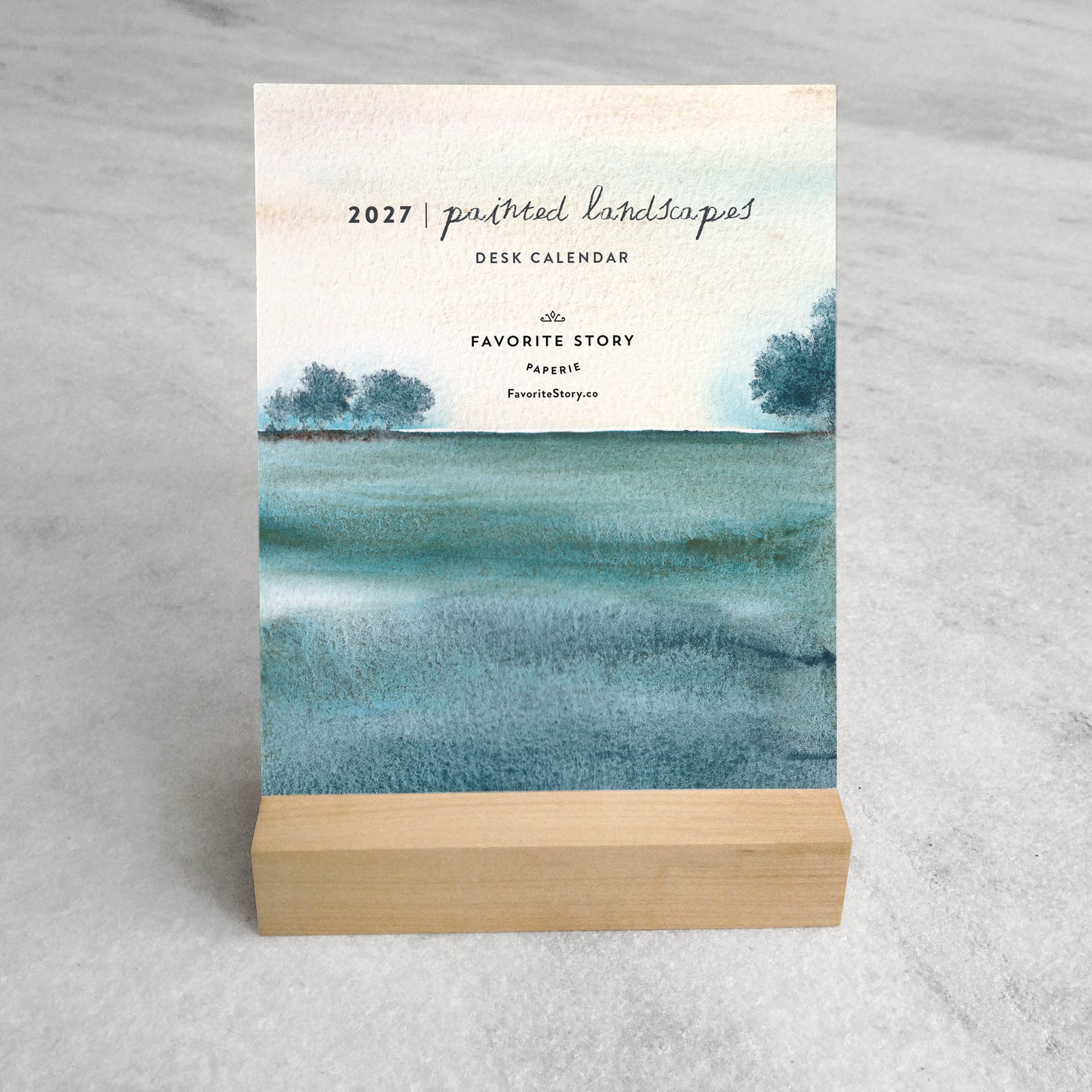 Favorite Story Desk Calendar Favorite Story 2027 Desk Calendar, Landscapes