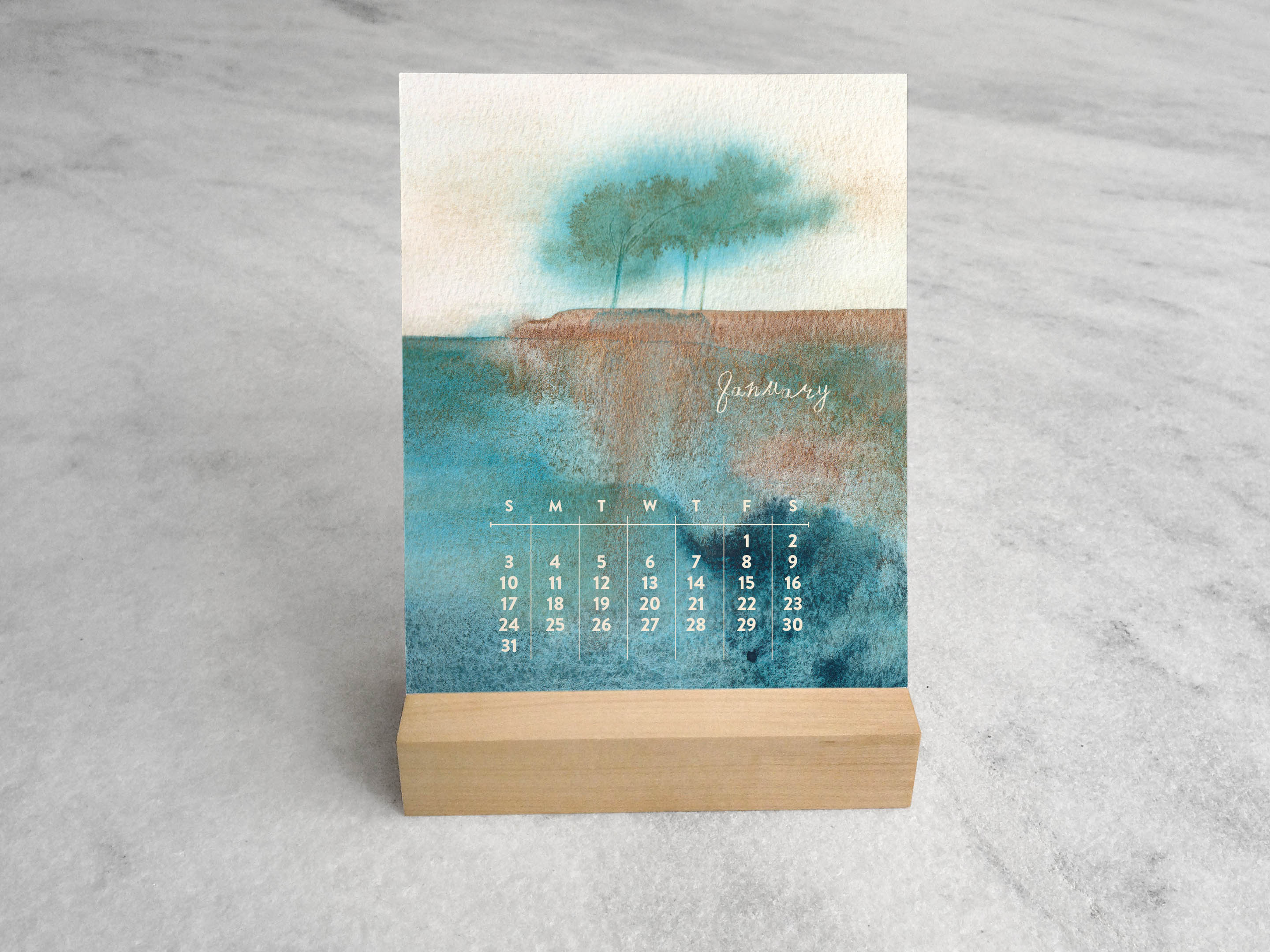 Favorite Story Desk Calendar Favorite Story 2027 Desk Calendar, Landscapes