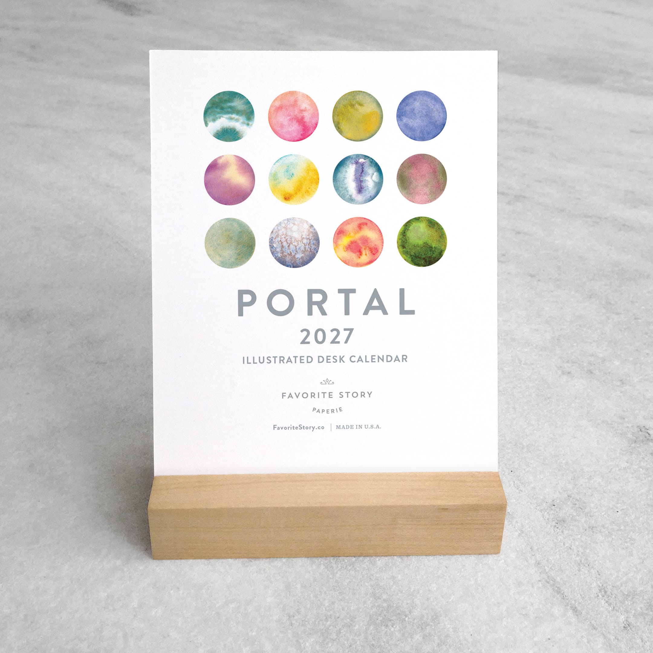 Favorite Story Desk Calendar Favorite Story 2027 Desk Calendar, Portal