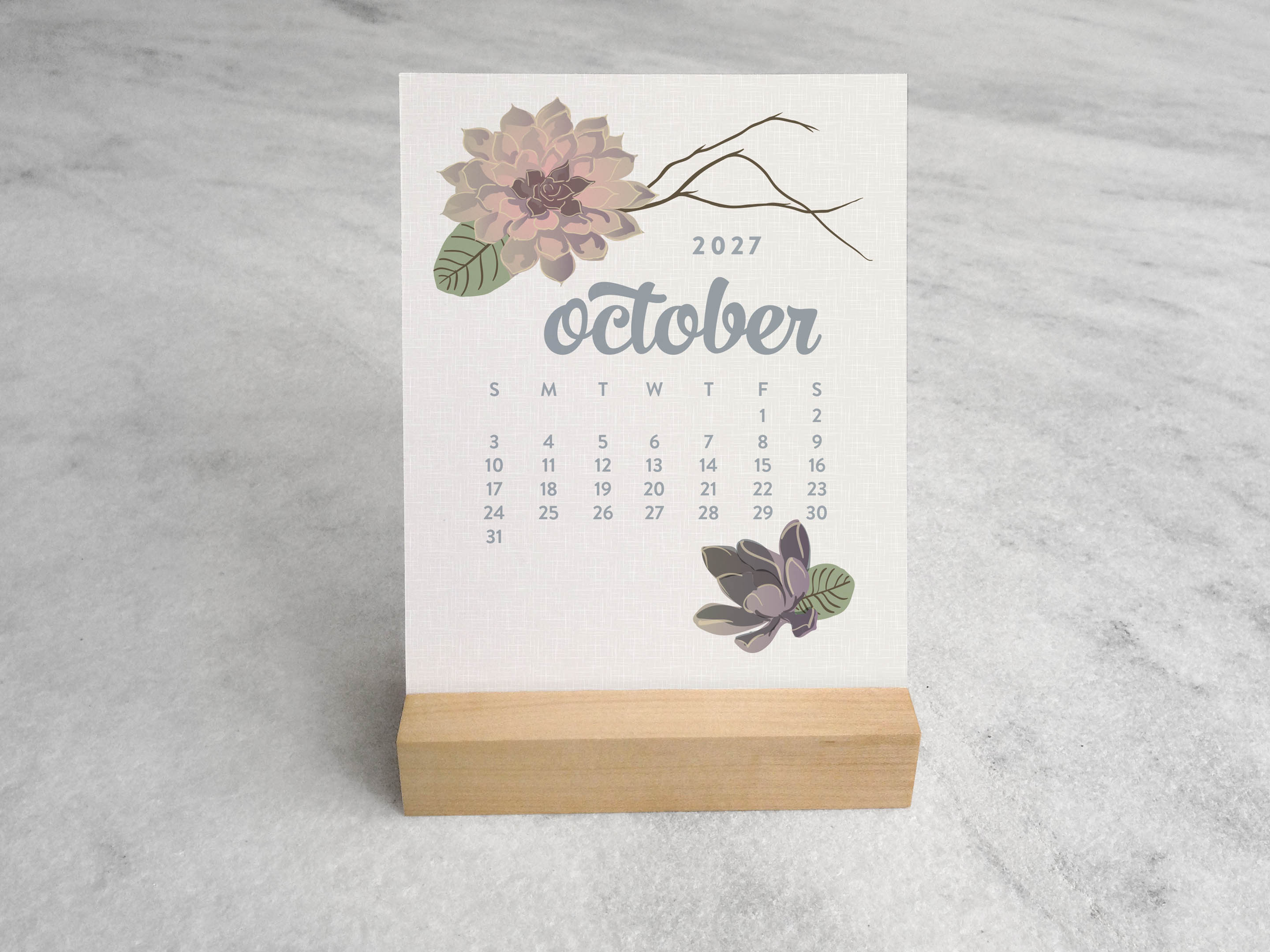 Favorite Story Desk Calendar Favorite Story 2027 Desk Calendar, Wildflower