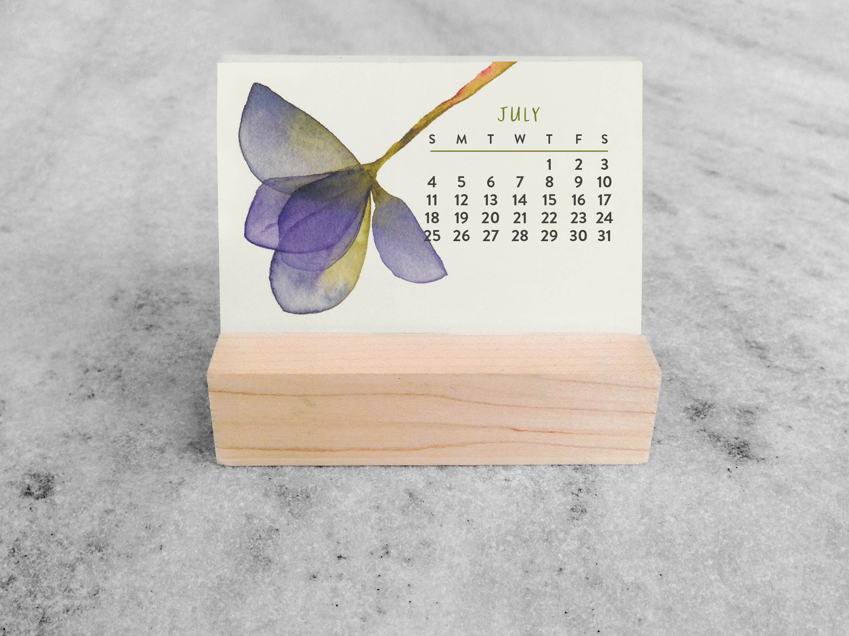 Favorite Story Mini Desk Calendar Favorite Story 2027 Mini Desk Calendar, Blooms