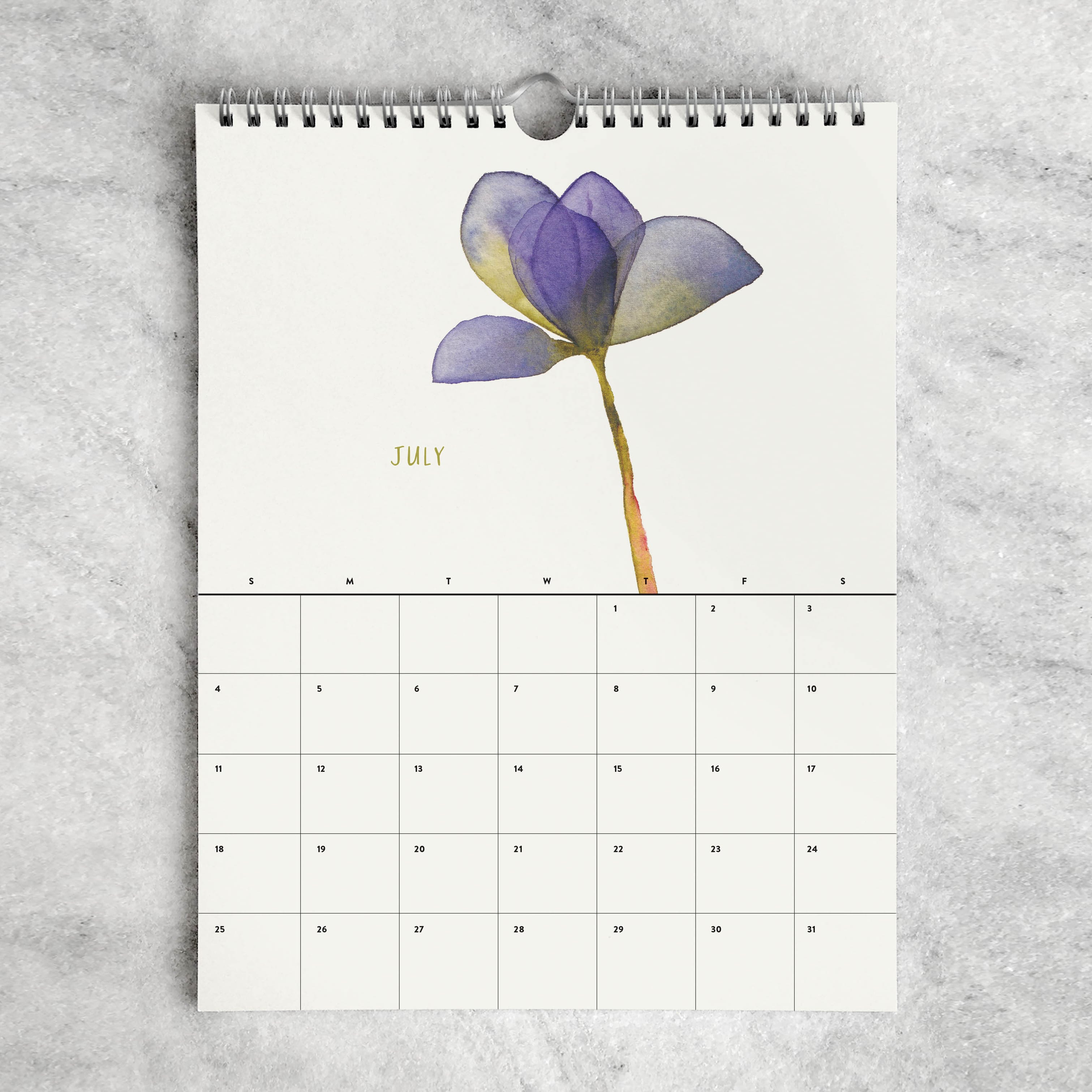 Favorite Story Monthly Calendar Favorite Story 2027 2027 Monthly Calendar, Blooms